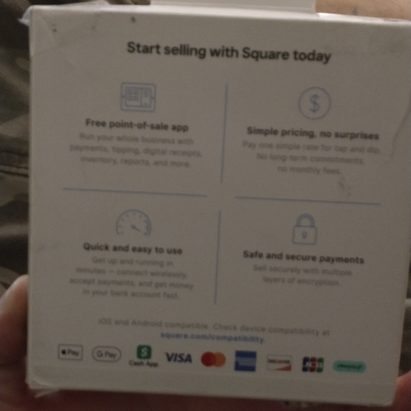 Cordless square payments - Picture 2 of 2